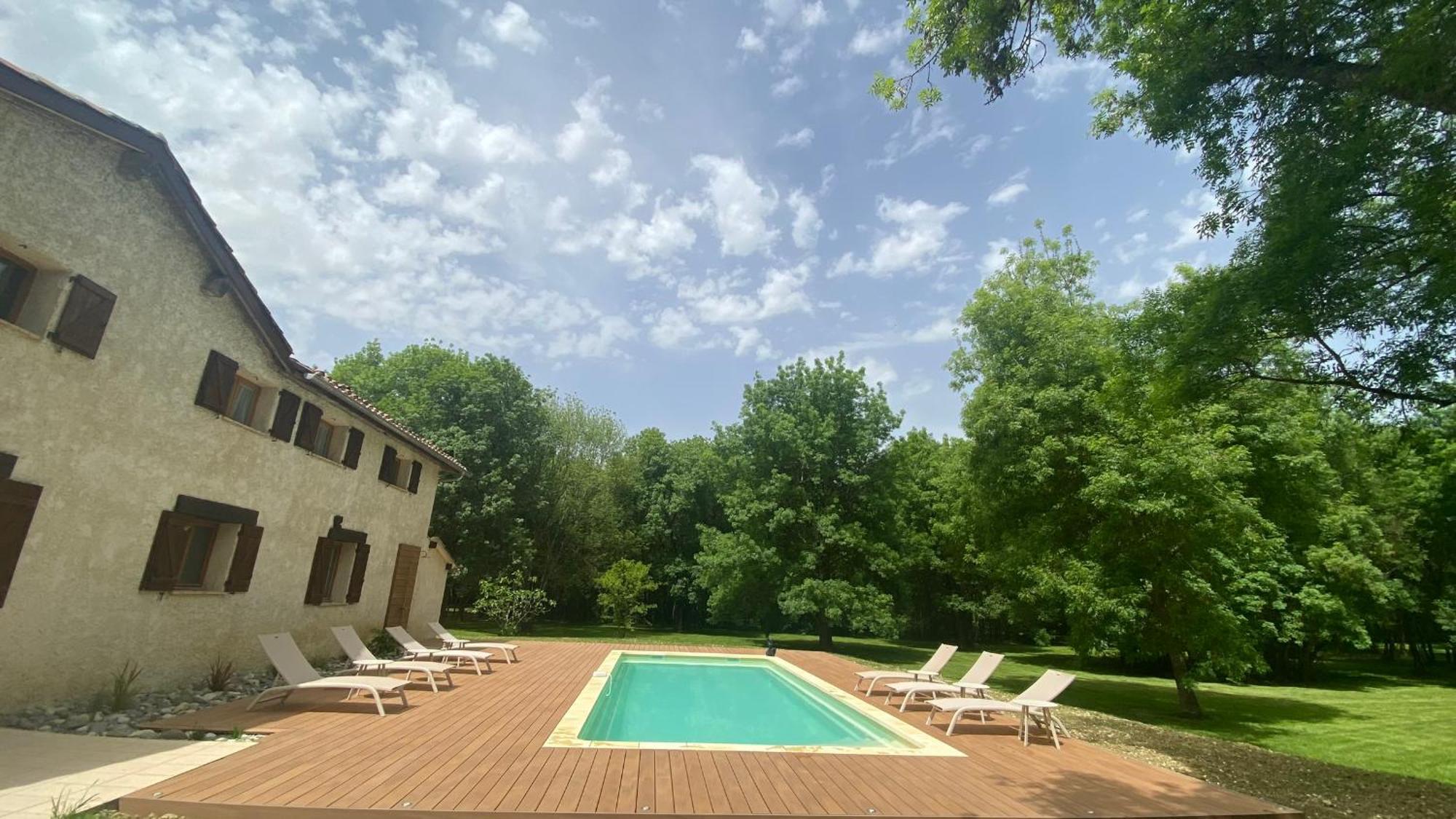 Gite Le Moulin Samsara Homps  Екстер'єр фото